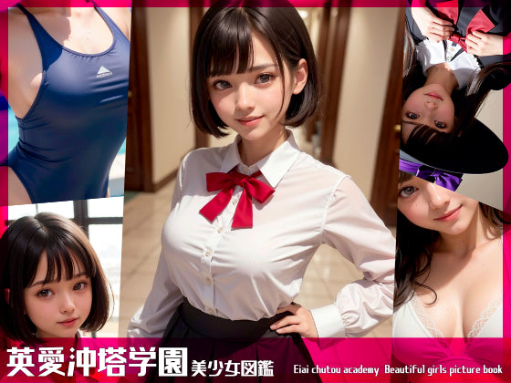 英愛沖塔学園 美少女図鑑 (Eiai chutou academy Beautiful girls picture book)