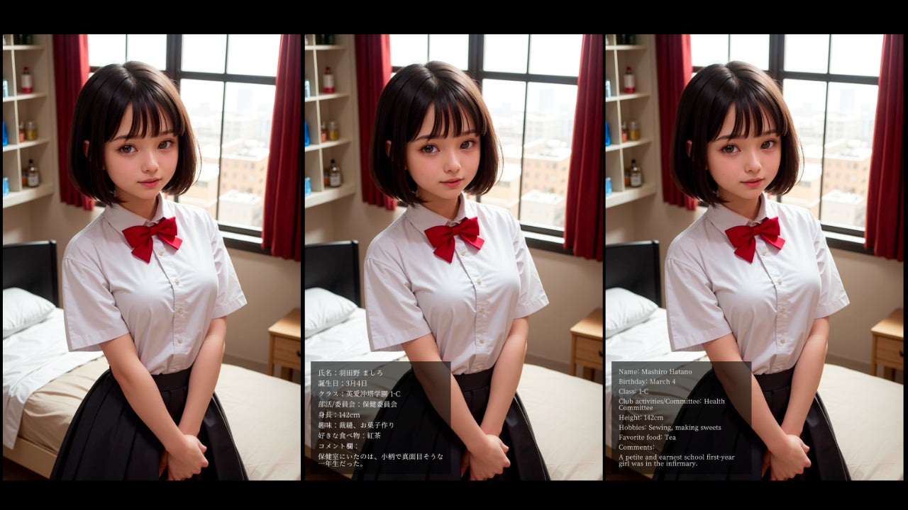 英愛沖塔学園 美少女図鑑 (Eiai chutou academy Beautiful girls picture book)